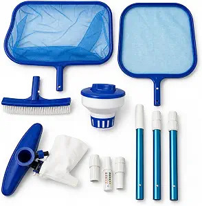 FibroPool 7-Piece Telescoping Pole Kit