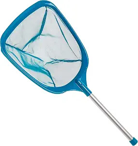 U.S. Pool Supply Hand Skimmer Net with Aluminum Pole