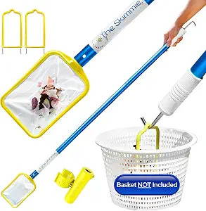 The Skimmie 53-inch Long Skimmer Net and Pole