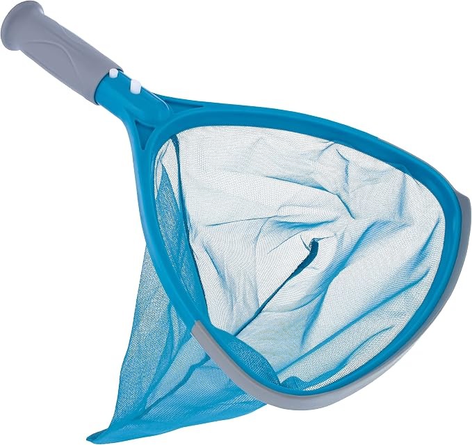 U.S. Pool Supply Hand Leaf Skimmer with Grip Handle
