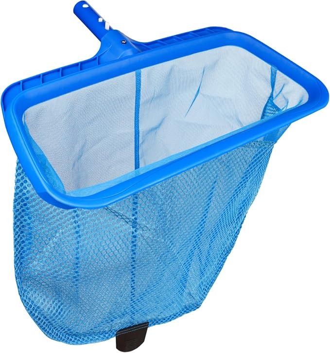Poolvio Fine-Mesh Double-Layer Leaf Rake