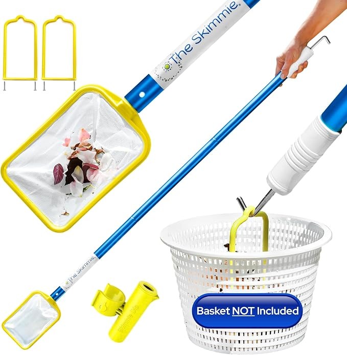 The Skimmie 53-inch Skimmer Net and Pole