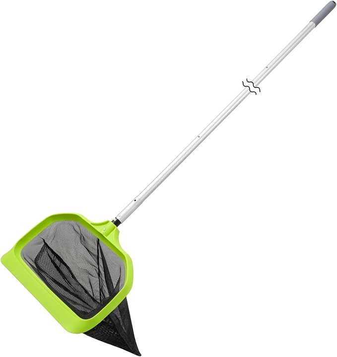 Sepetrel Skimmer Net with 10.5-foot Aluminum Pole