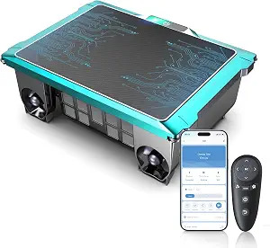 Solar Pool Skimmer Robot with App and Remote